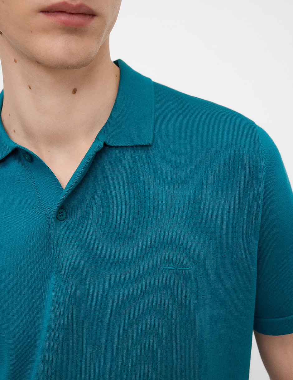 Playera tipo polo Adolfo Dominguez para hombre