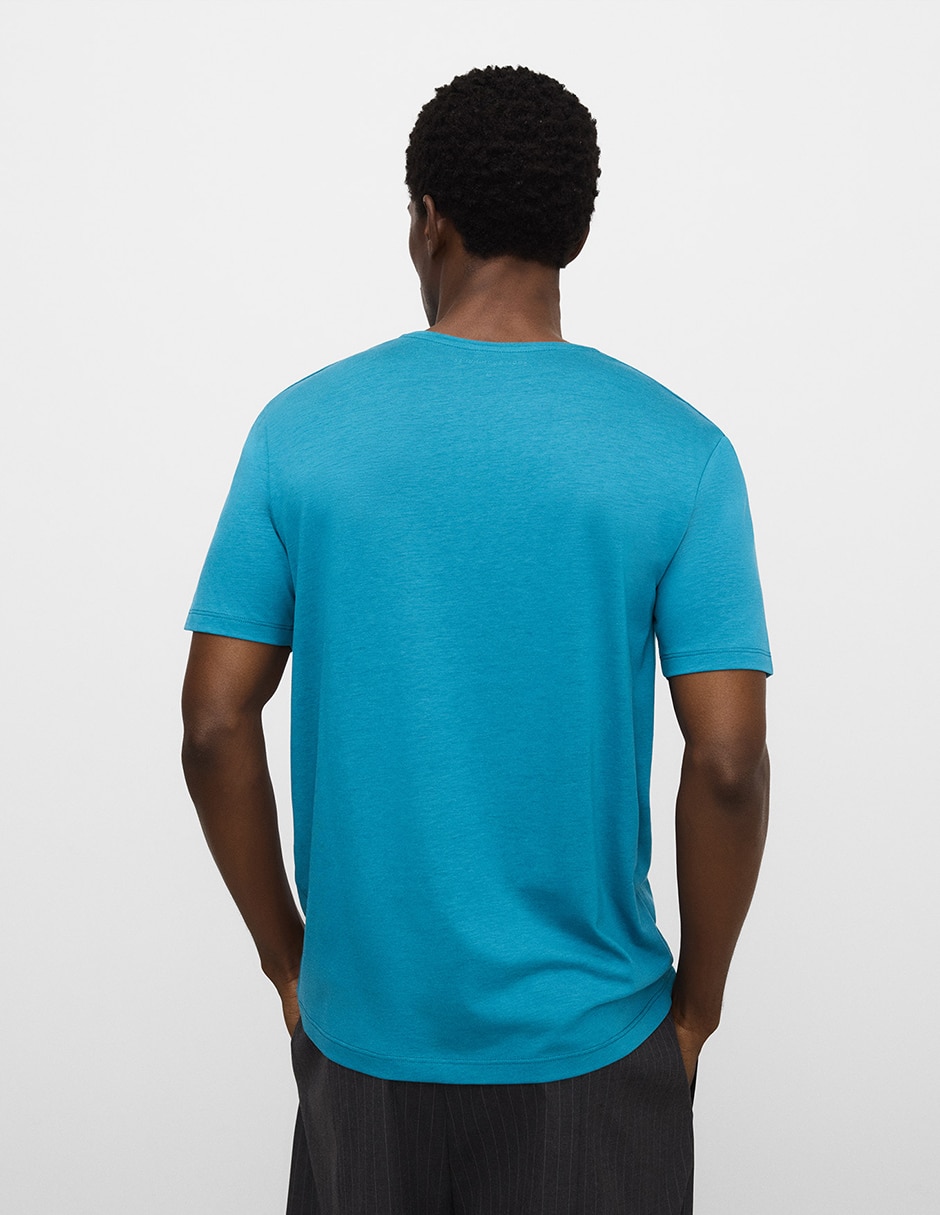 Playera Adolfo Dominguez cuello redondo para hombre