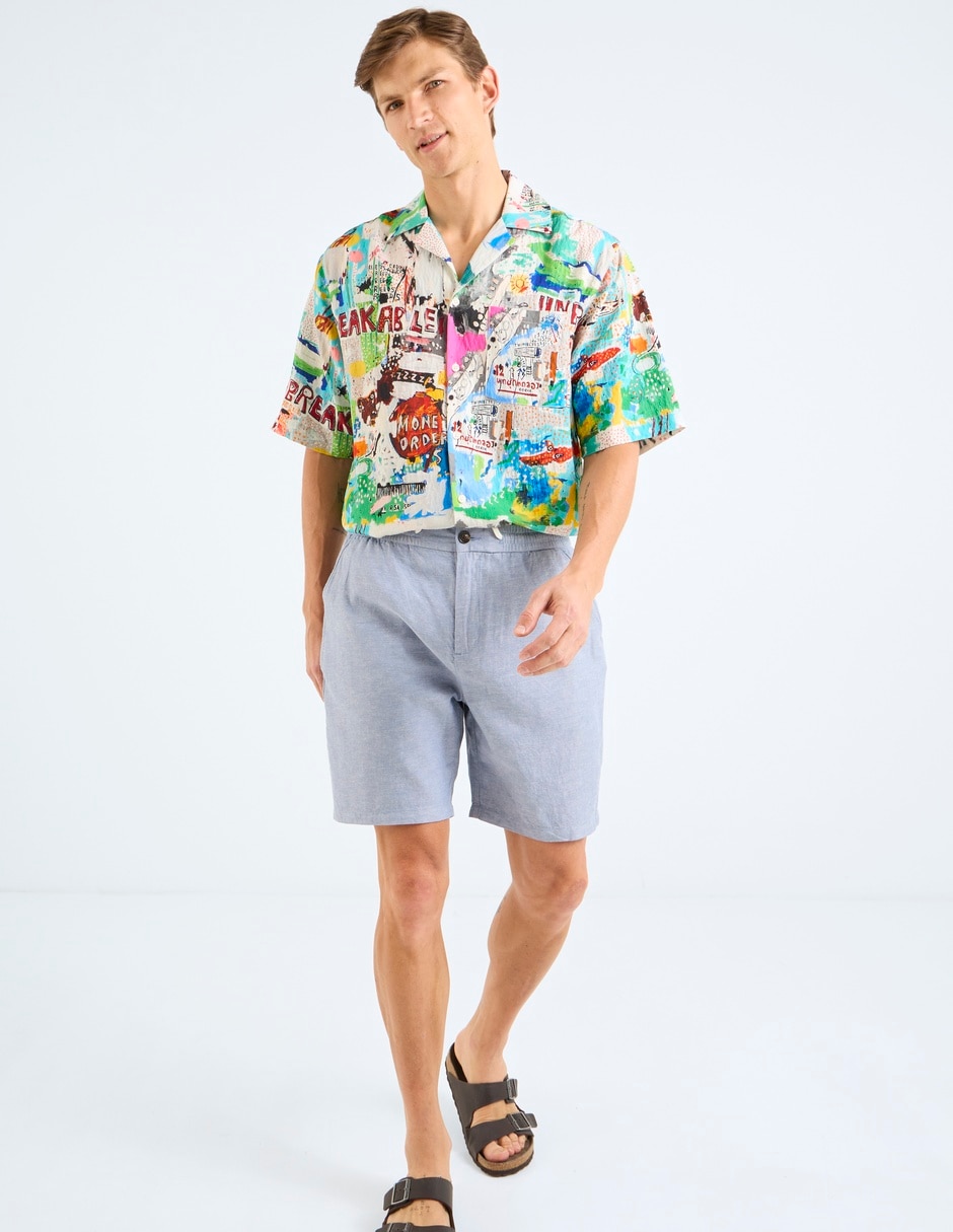 Bermuda Scotch & Soda de algodón para hombre