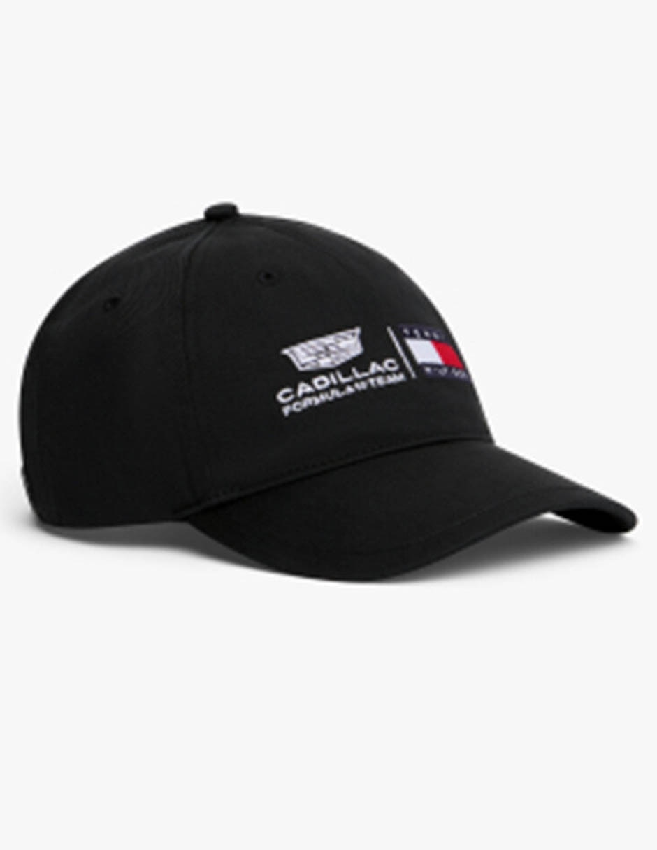 Gorra visera curva hebilla casual hilfiger cadillac f1 co-branded fórmula 1 adulto