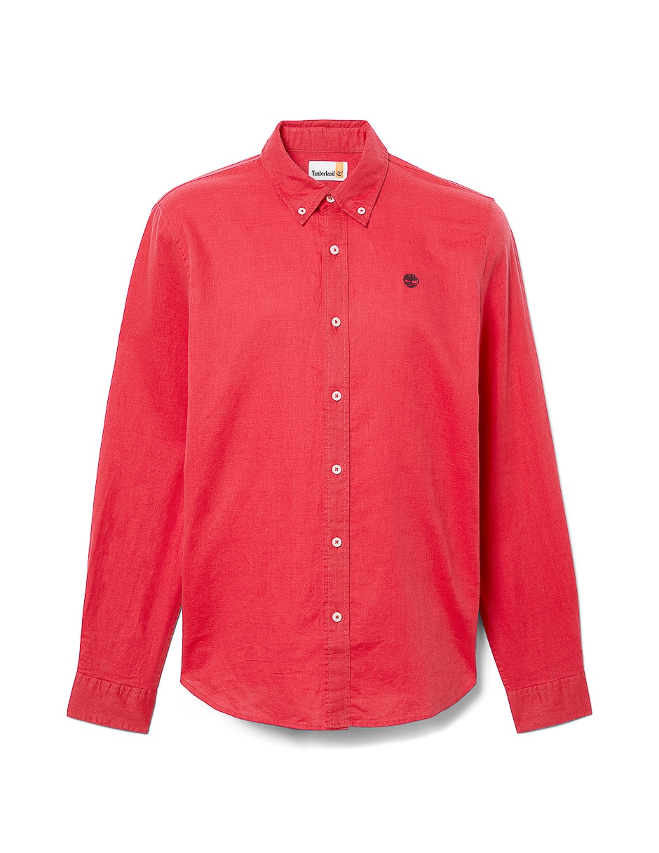 Camisa casual manga larga para hombre
