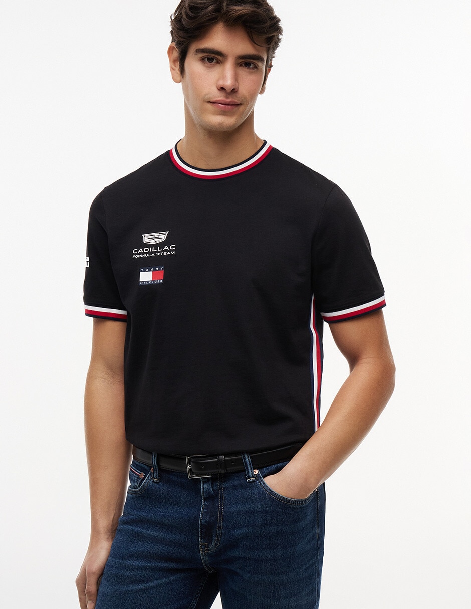 Playera cuello redondo para hombre