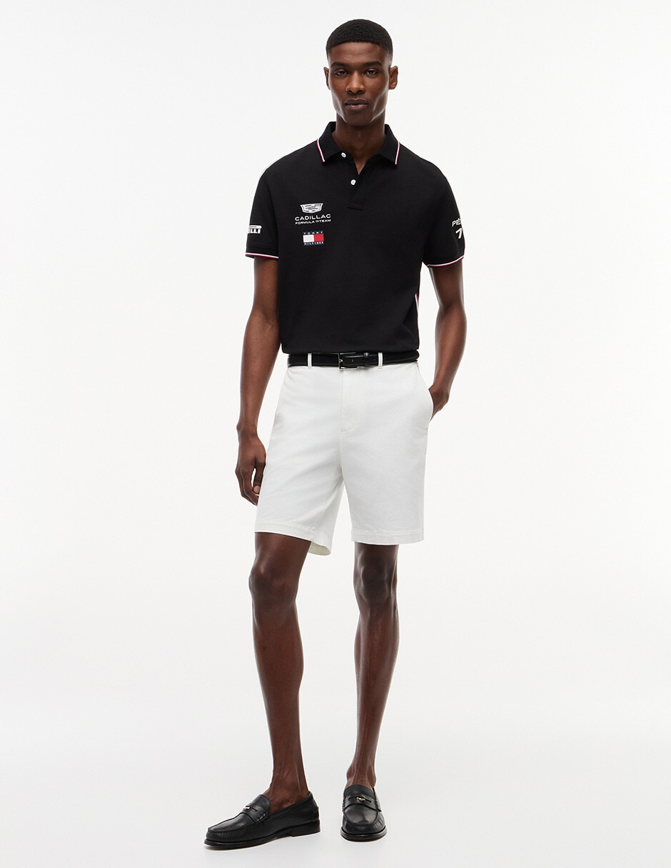Playera tipo polo Tmmy Hilfiger Cadillac Formula 1 Team para hombre 8