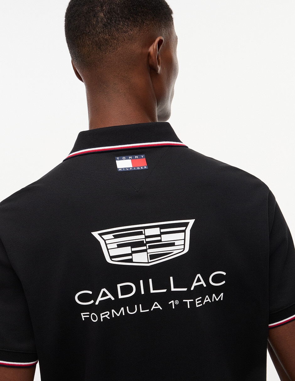 Playera tipo polo Tmmy Hilfiger Cadillac Formula 1 Team para hombre 9