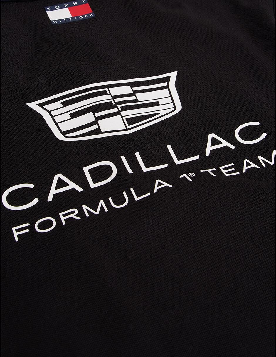 Playera tipo polo Tmmy Hilfiger Cadillac Formula 1 Team para hombre 11