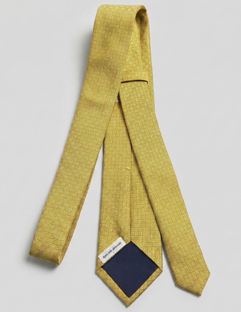 Corbata regular de seda para hombre 2