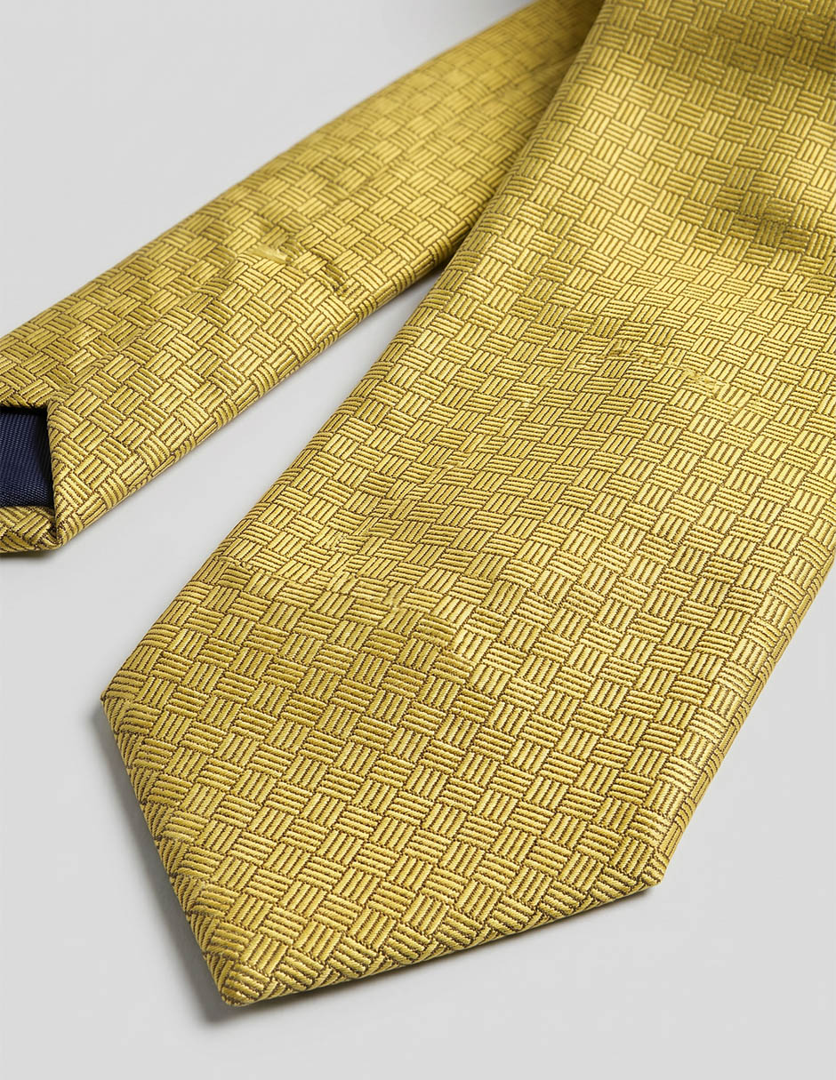 Corbata regular de seda para hombre 3