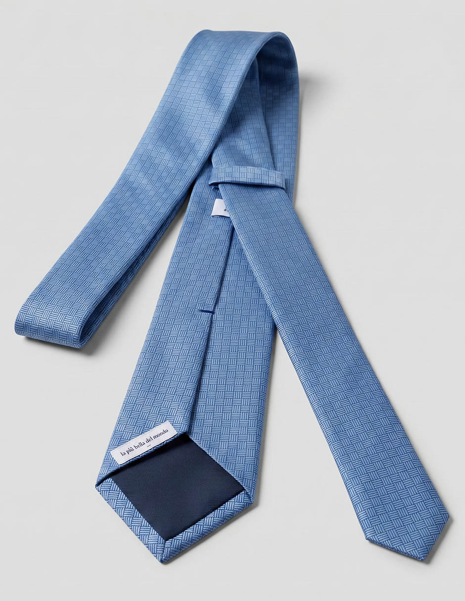 Corbata regular de seda para hombre 2