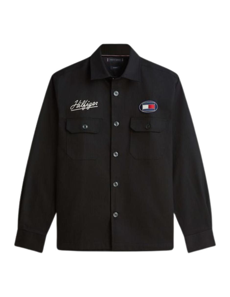 Camisa casual de algodón manga larga para hombre