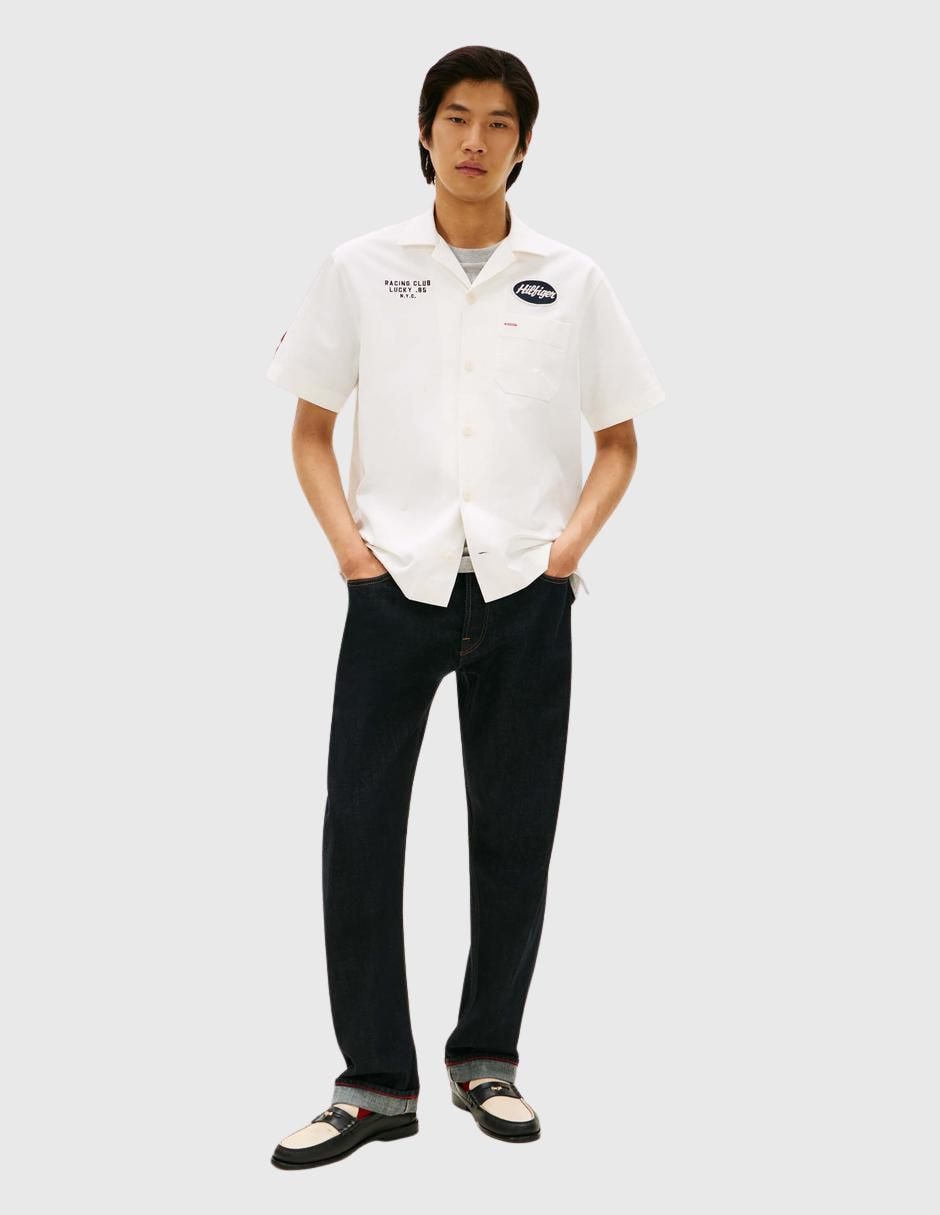 Camisa casual de algodón manga corta para hombre 5