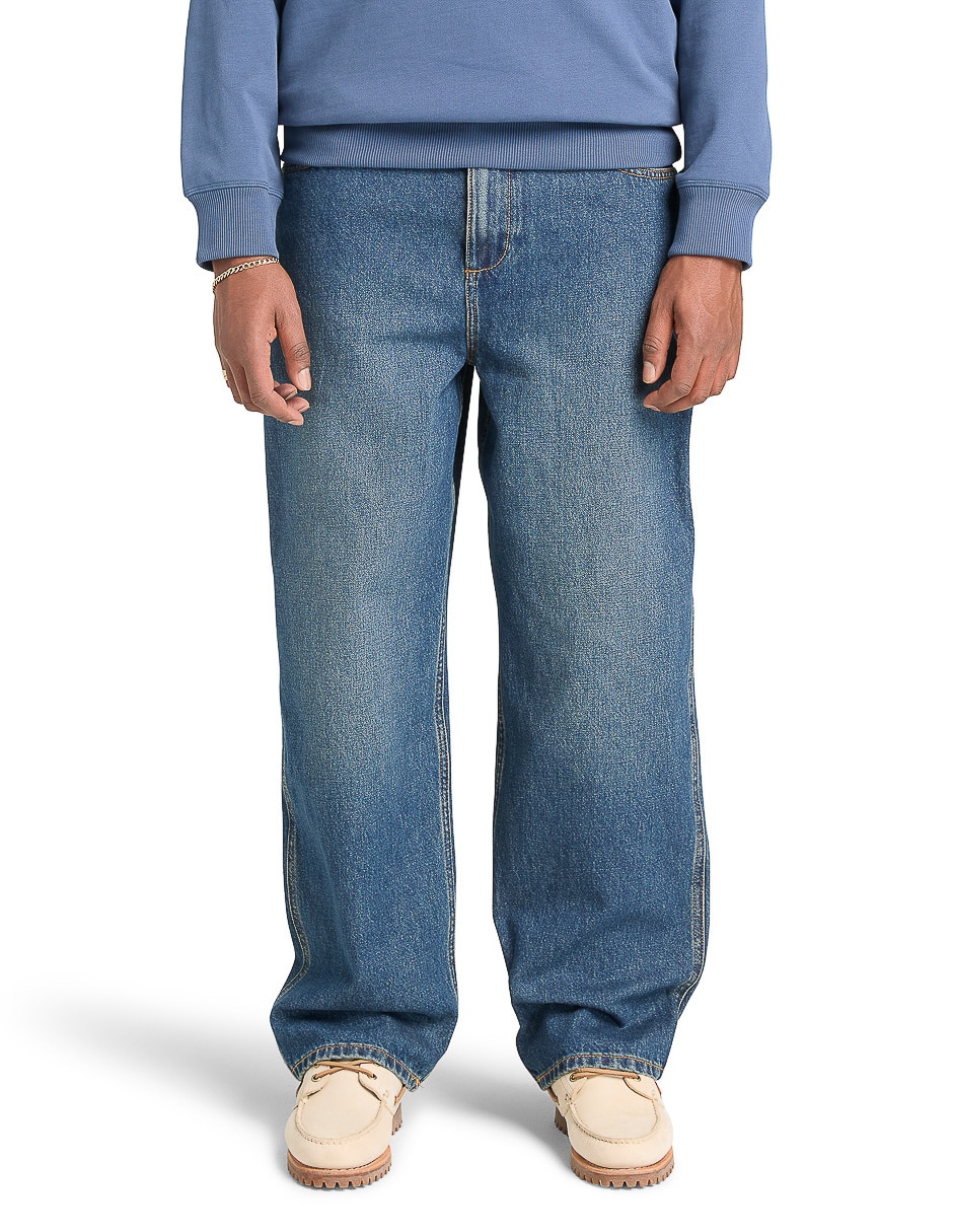 Pantalón regular de mezclilla para hombre Pantalón regular de mezclilla para hombre