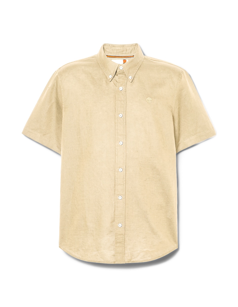 Camisa casual manga corta para hombre