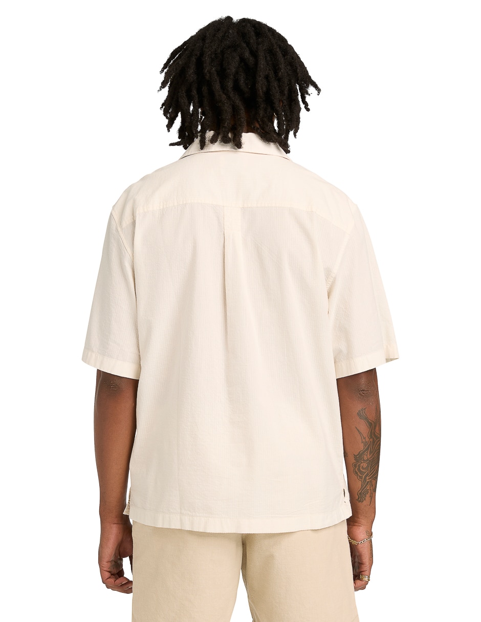 Camisa casual de algodón manga corta para hombre 3