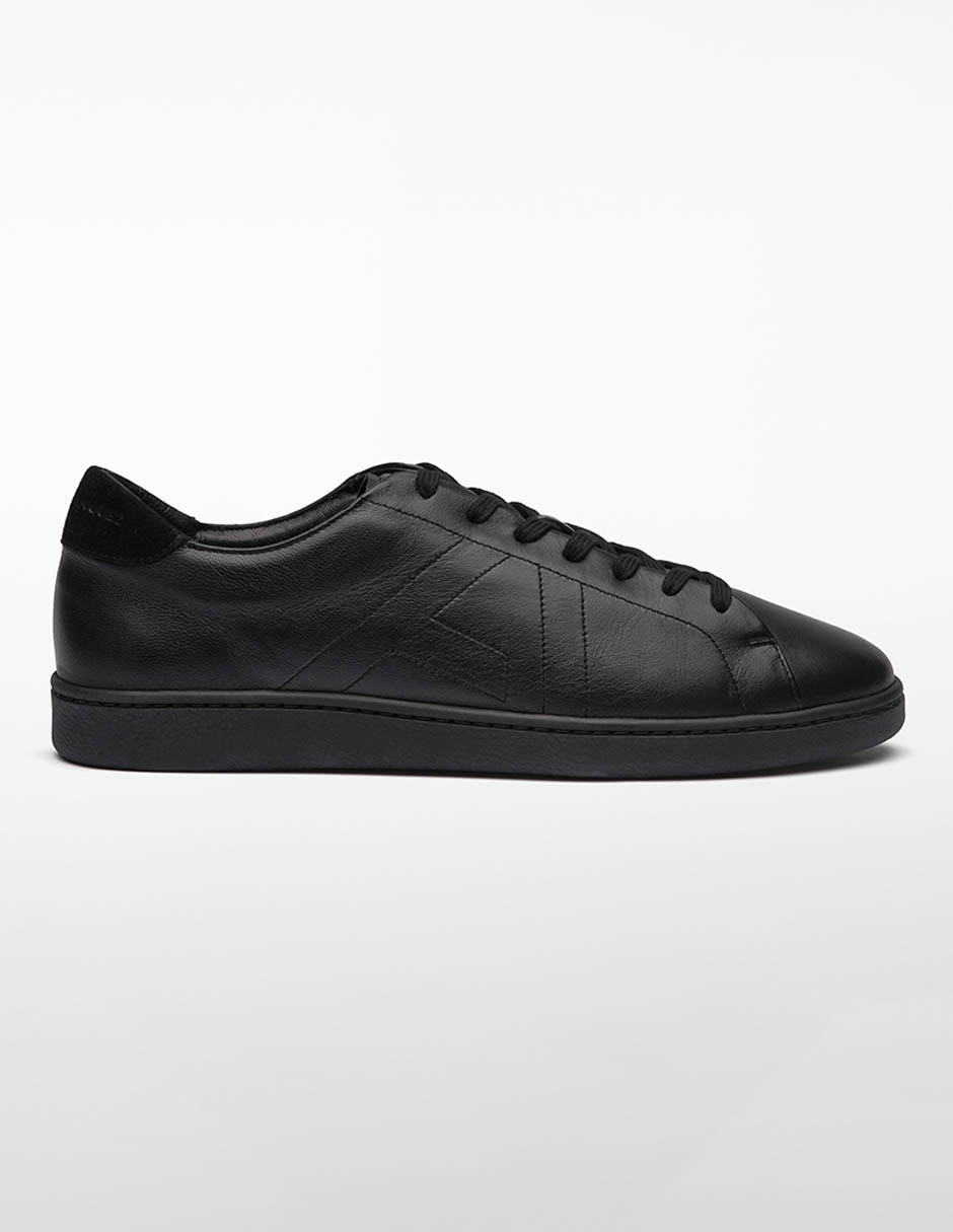 Tenis de piel para hombre