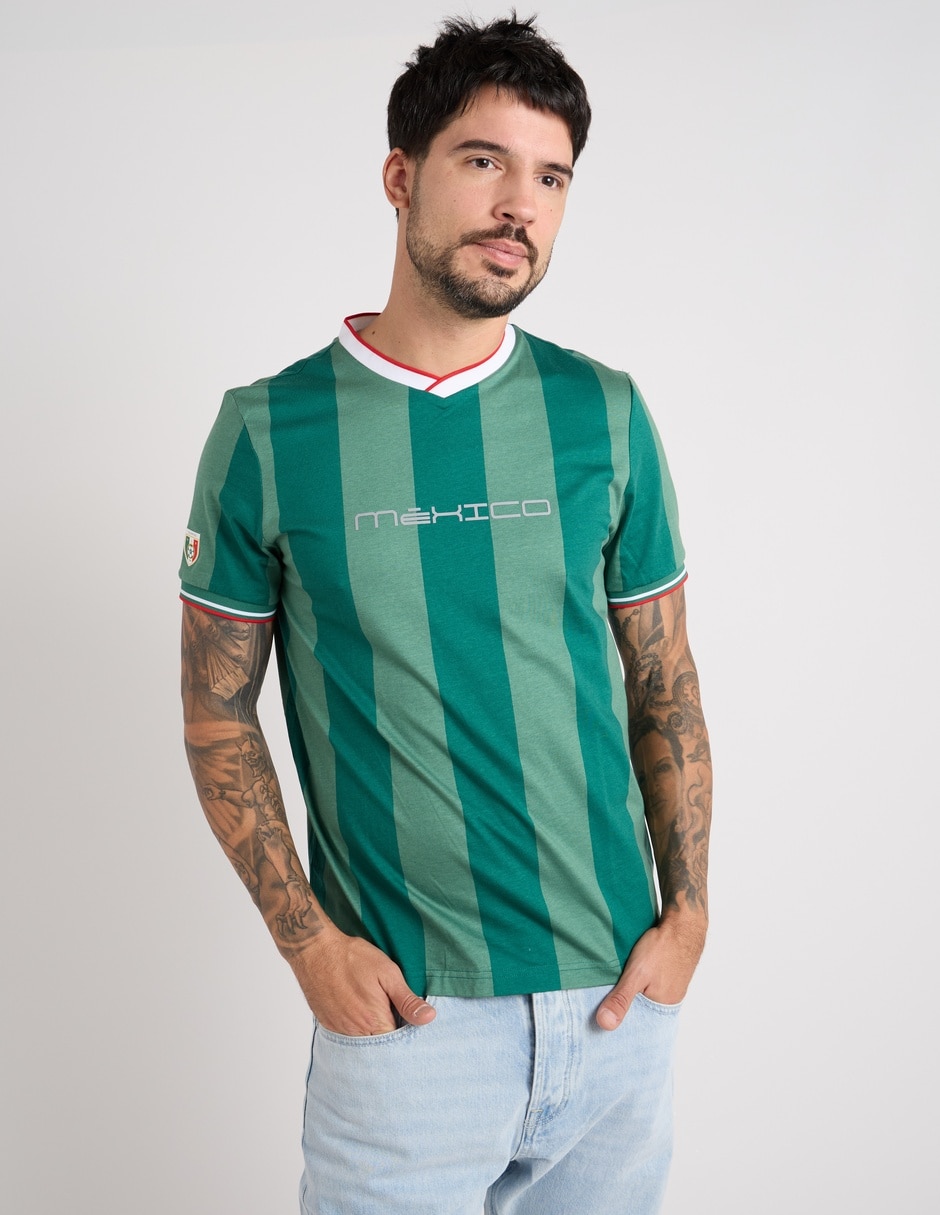 Playera Scappino cuello v para hombre