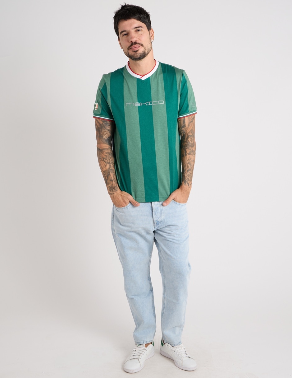Playera Scappino cuello v para hombre