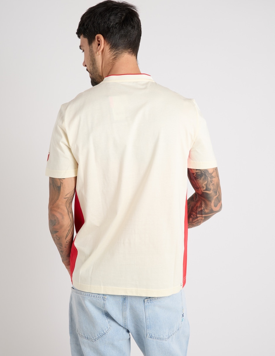 Playera mundial españa cuello v para hombre 6