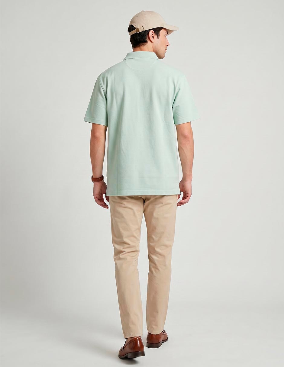Playera tipo polo Scappino para hombre