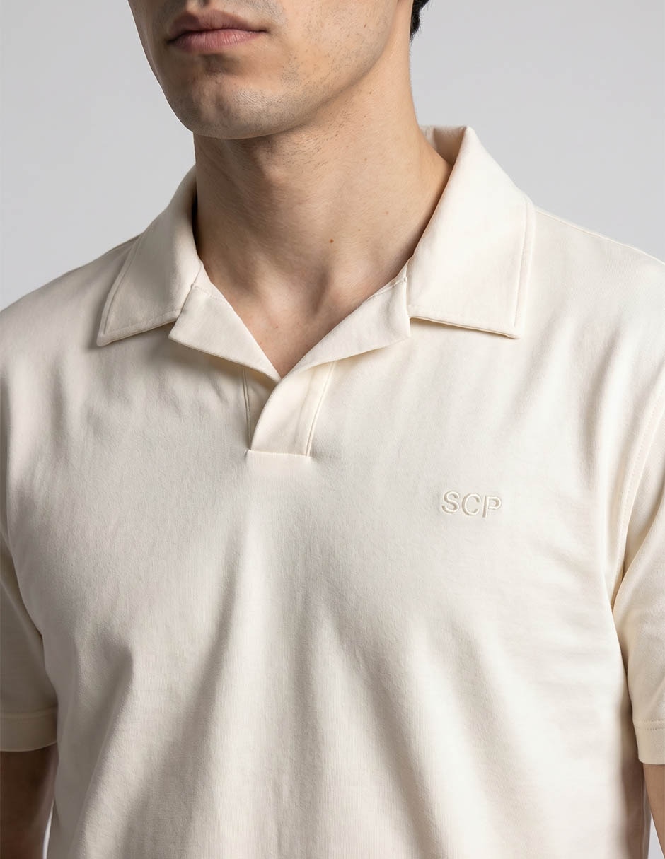 Playera tipo polo Scappino para hombre