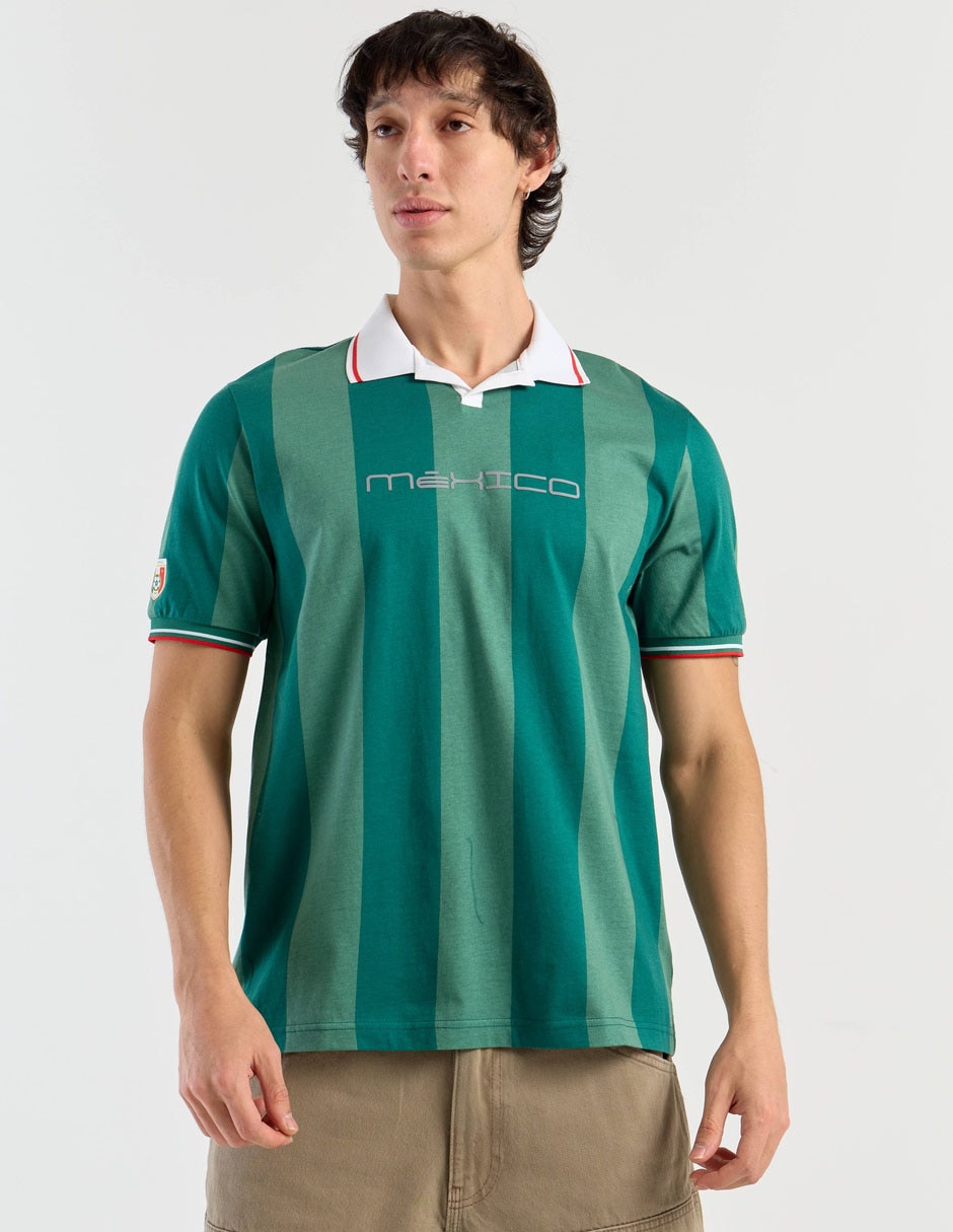 Playera cuello polo para hombre