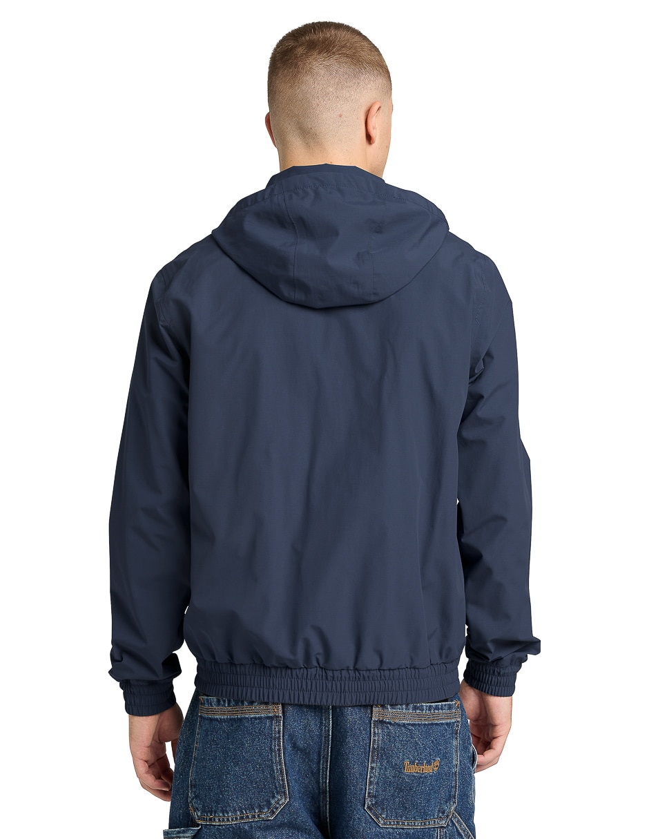 Chamarra bomber timberland impermeable con capucha para hombre