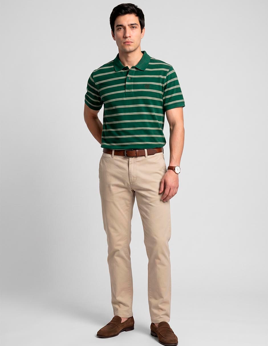 Playera tipo polo timberland sleeve polo para hombre