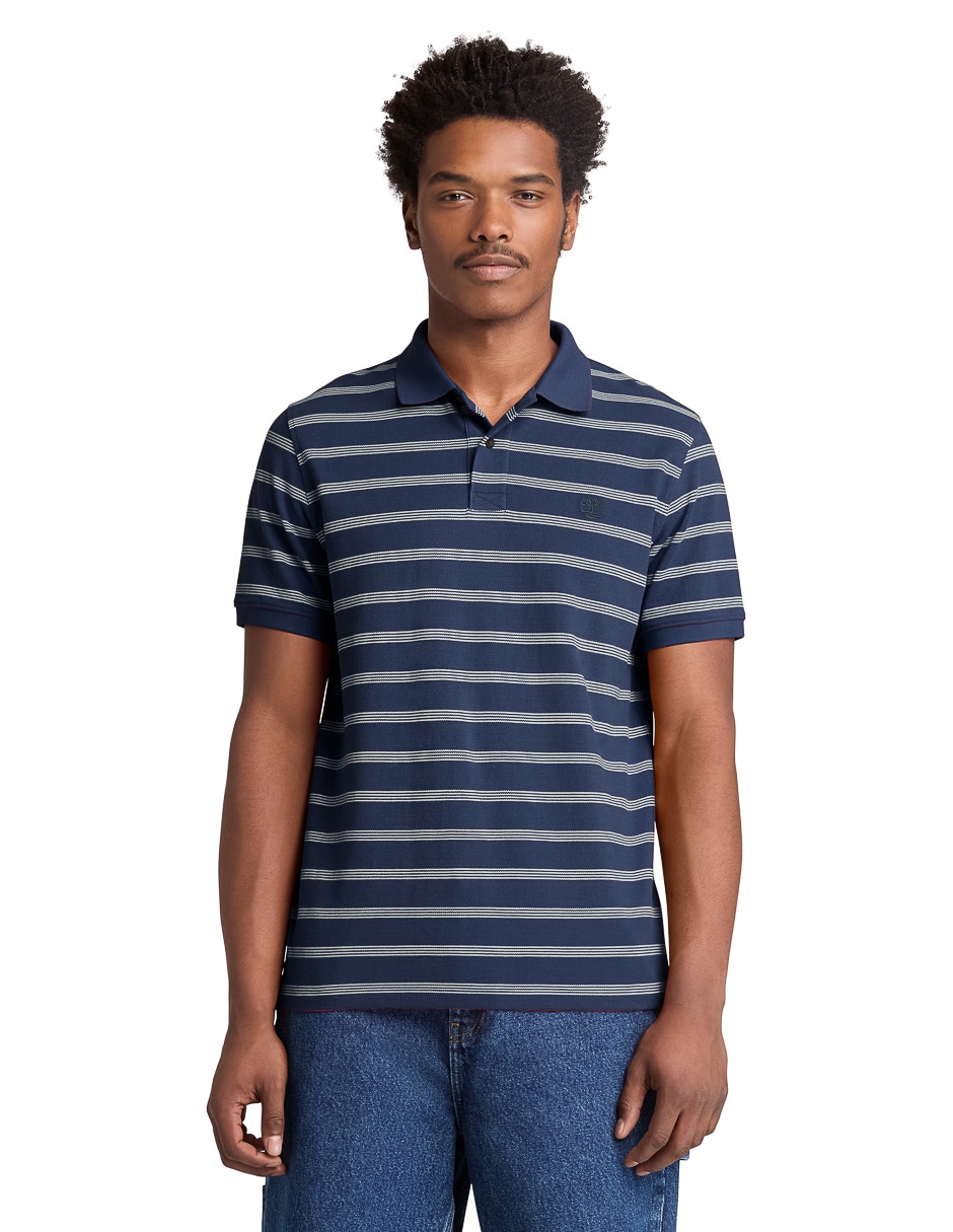 Playera tipo polo timberland para hombre