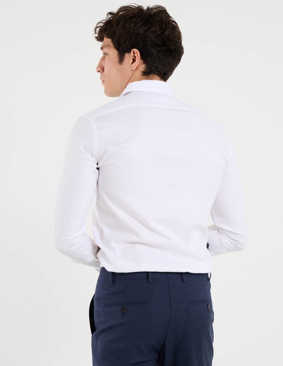 Camisa de vestir manga larga para hombre