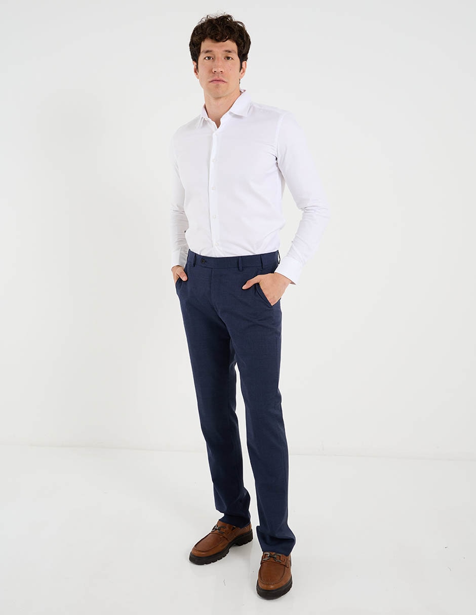 Camisa de vestir manga larga para hombre