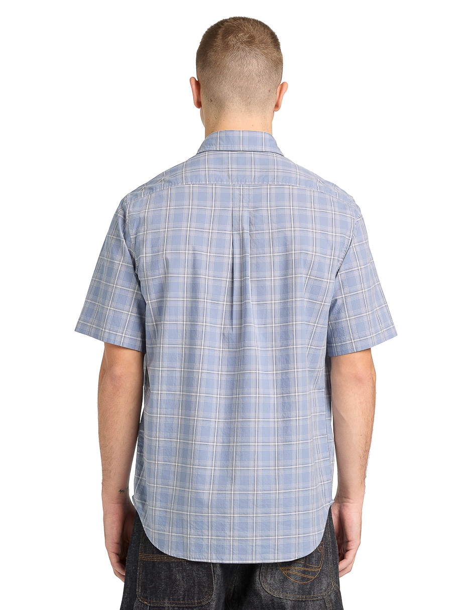 Camisa casual de algodón manga corta para hombre 4