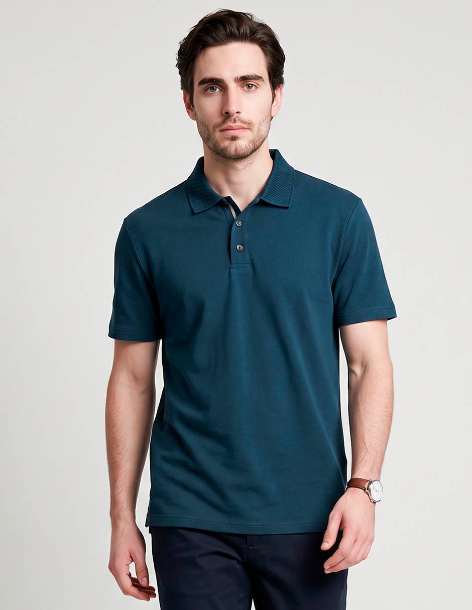 Playera tipo polo para hombre
