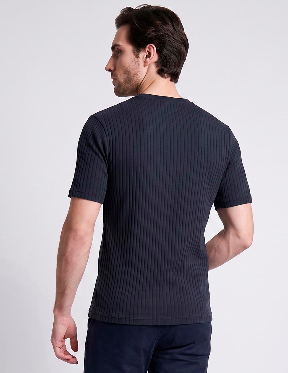 Playera perry ellis cuello redondo para hombre