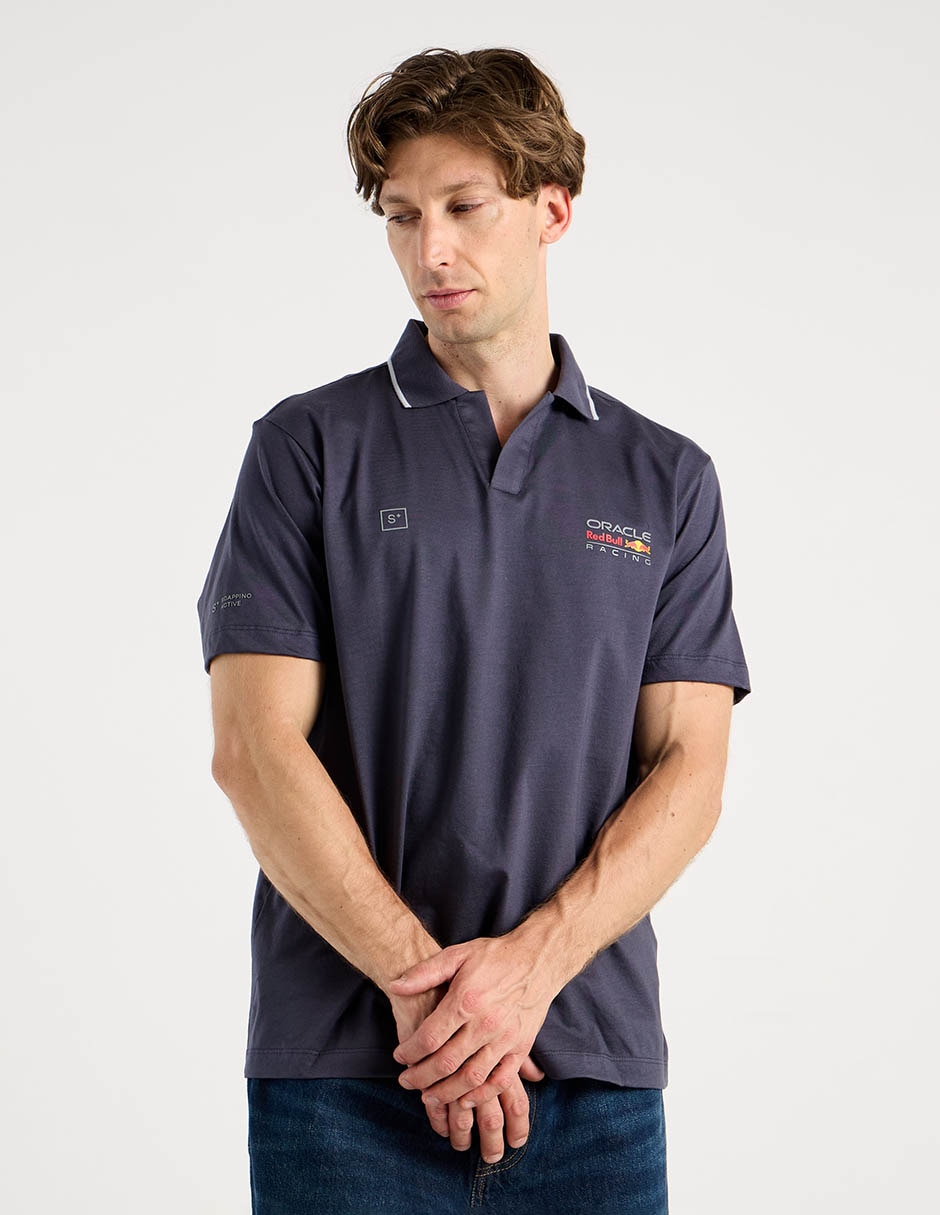 Playera tipo polo Scappino Red Bull para hombre