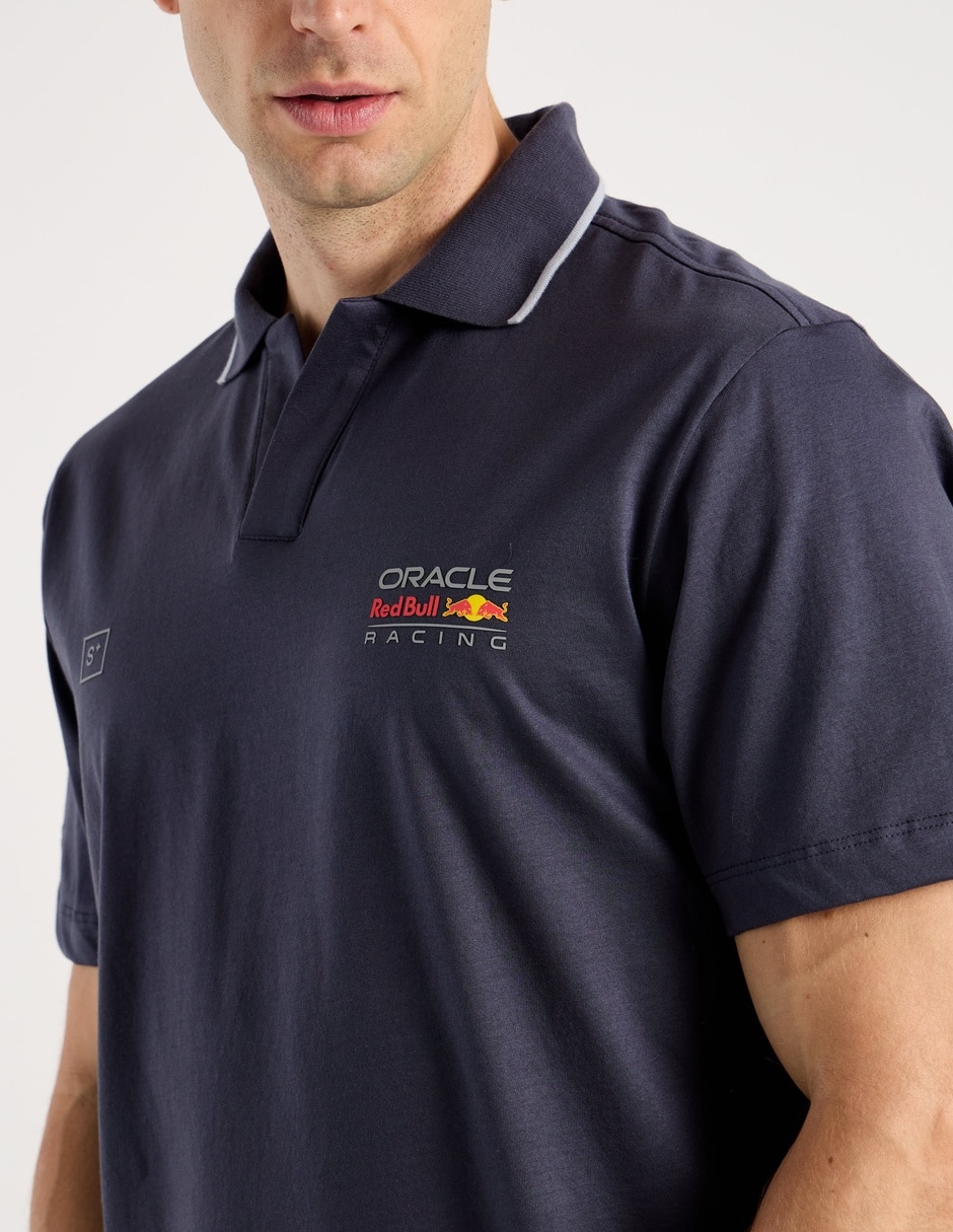 Playera tipo polo Scappino Red Bull para hombre