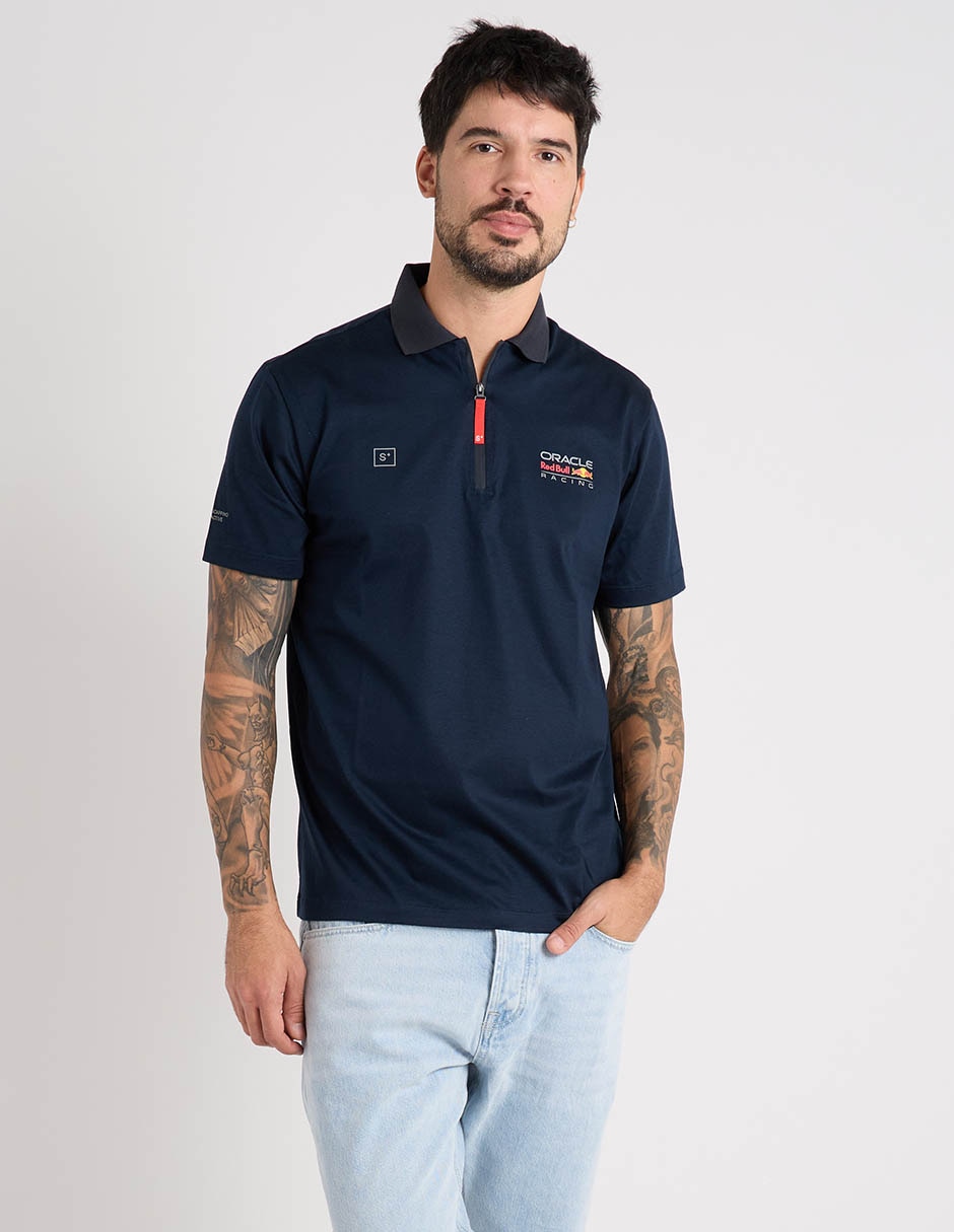 Playera tipo polo Scappino para hombre
