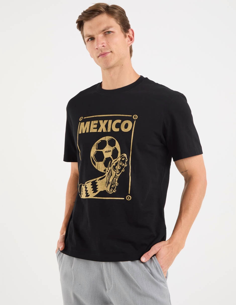 Playera cuello redondo para hombre