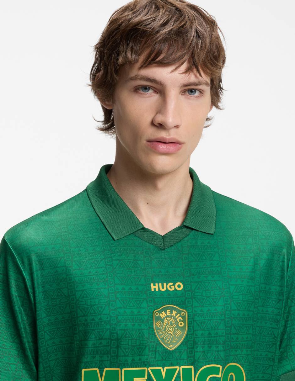 Playera hugo cuello polo para hombre