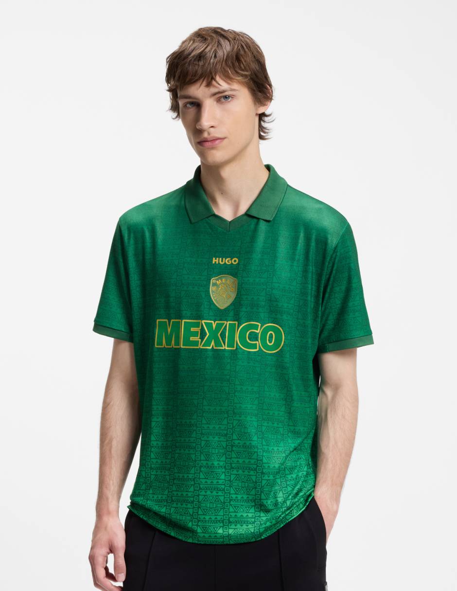 Playera hugo cuello polo para hombre