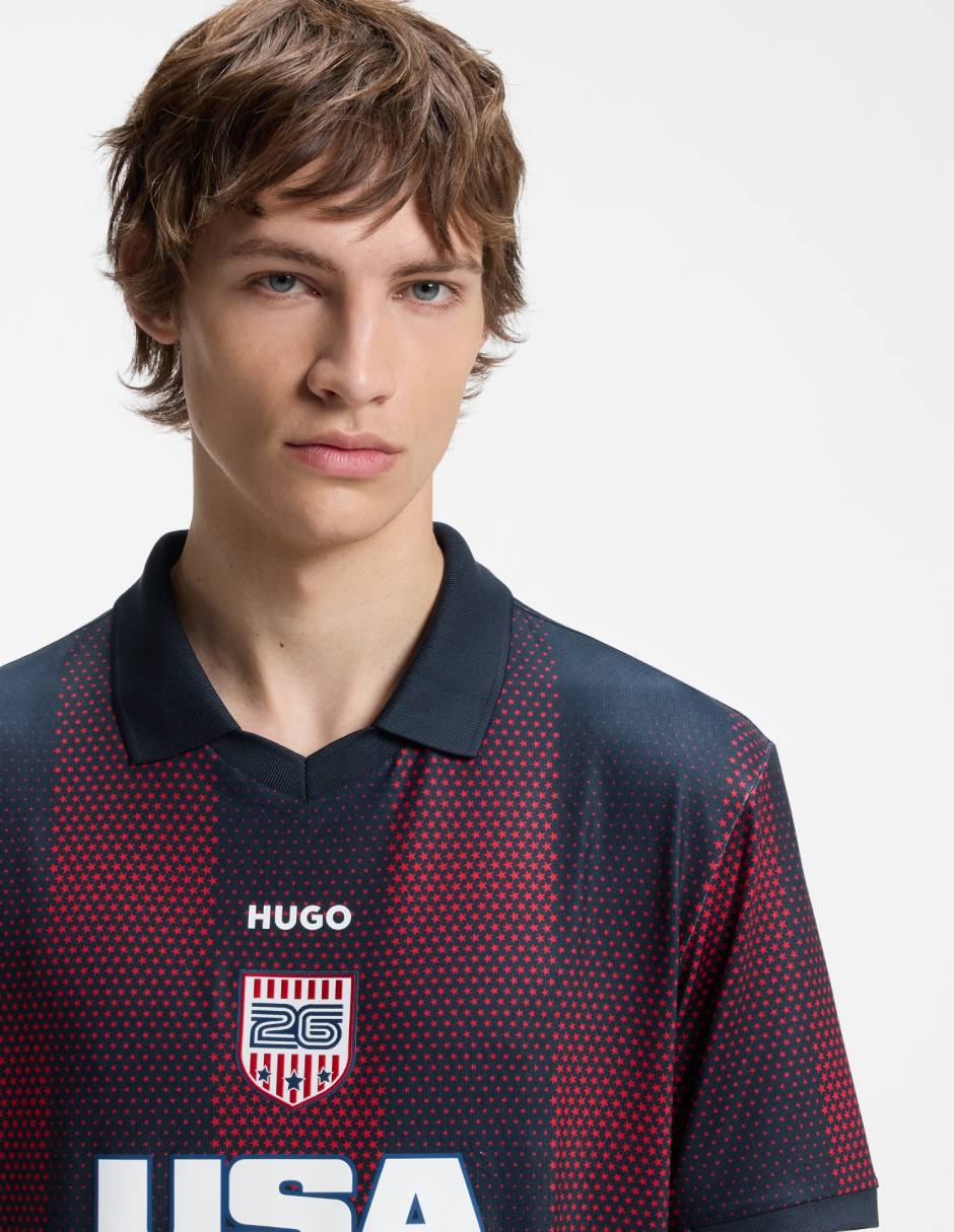Playera hugo cuello polo para hombre