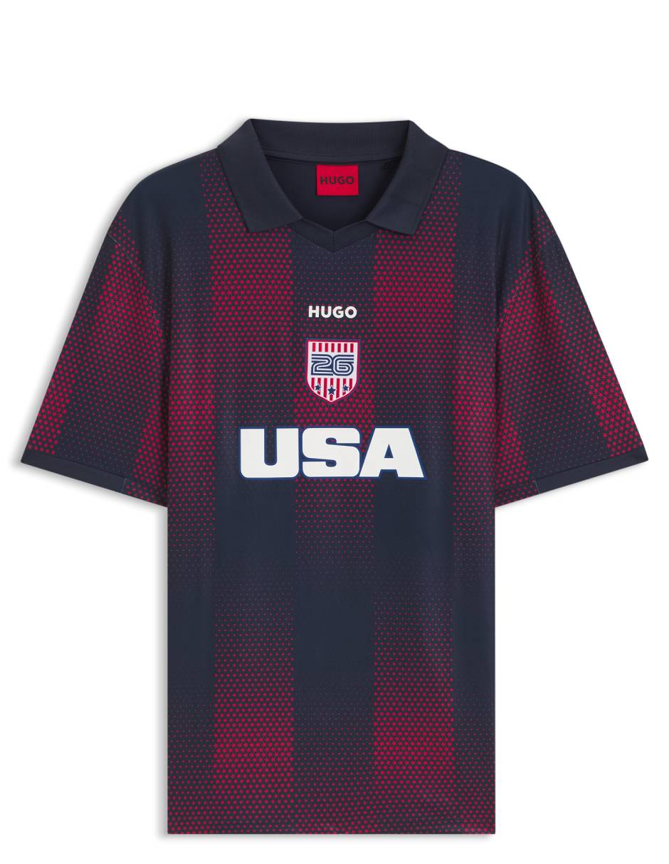 Playera hugo cuello polo para hombre