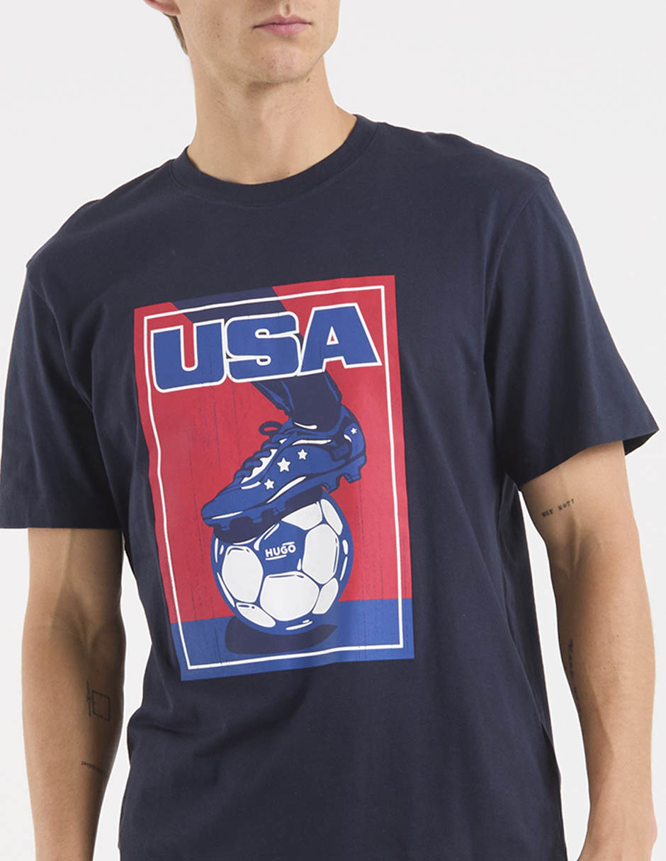 Playera cuello redondo para hombre 3