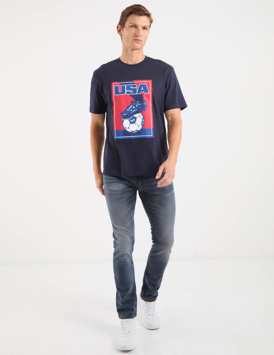 Playera hugo cuello redondo para hombre