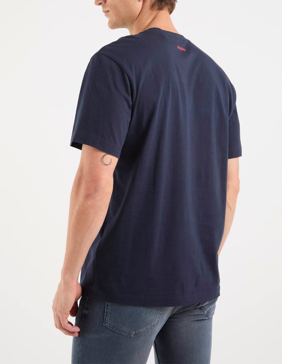 Playera hugo cuello redondo para hombre
