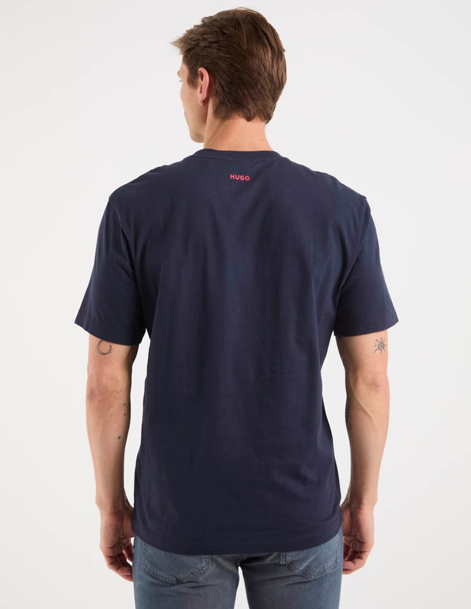 Playera hugo cuello redondo para hombre