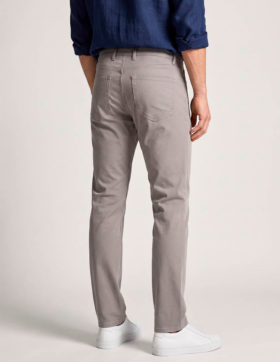 Pantalón casual slim faherty de algodón para mujer