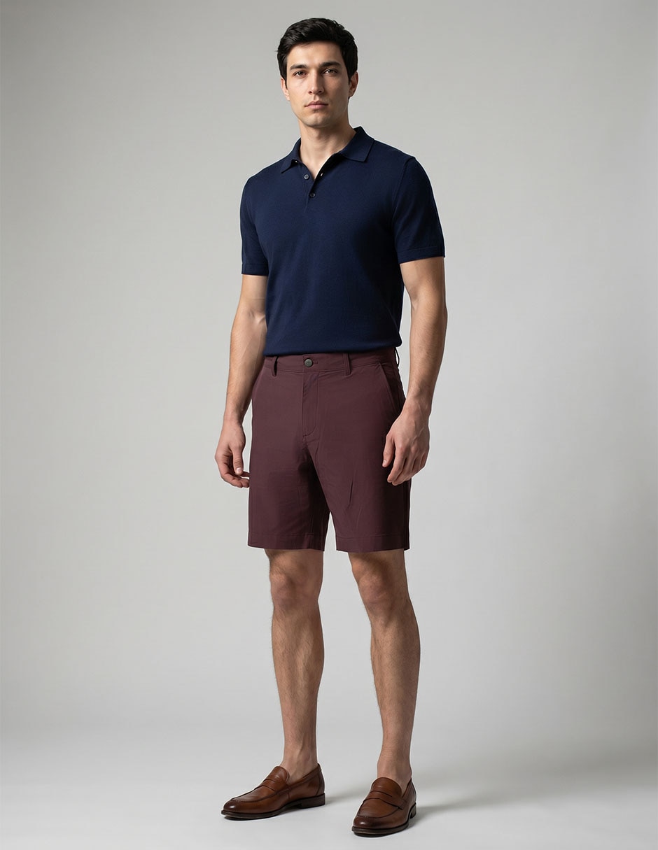 Bermuda de algodón para hombre