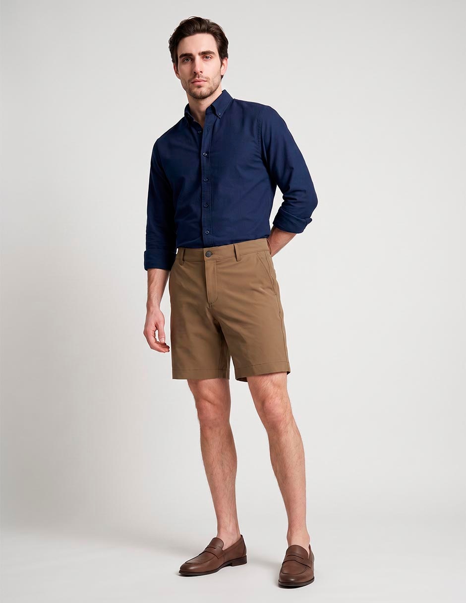 Bermuda de algodón para hombre 3