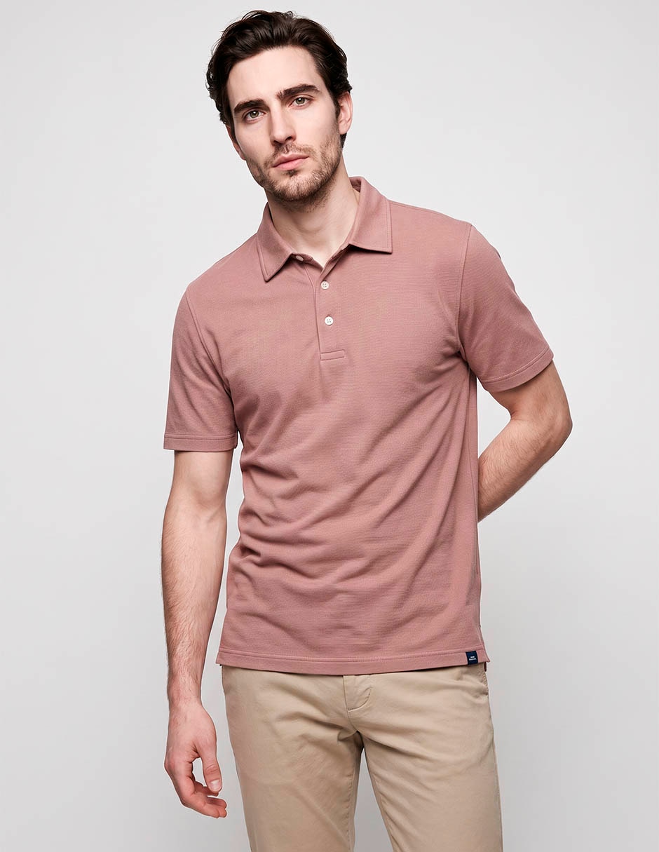 Playera tipo polo para hombre