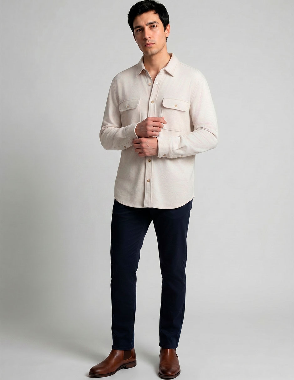 Camisa manga larga para hombre