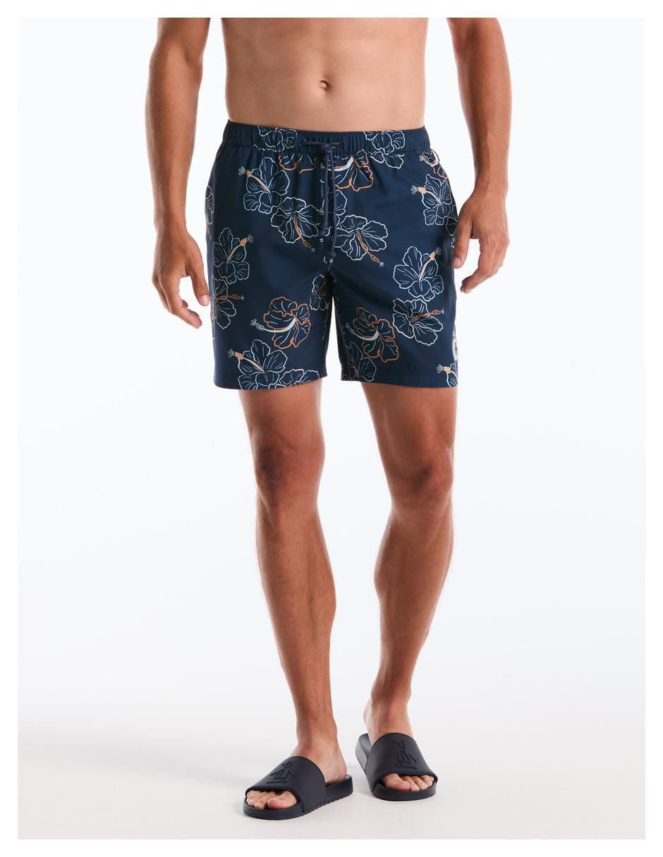 Traje de baño con bolsillos para hombre